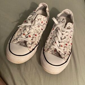 Converse x Hello Kitty sneakers size 9 like new condition